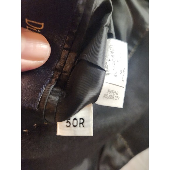 Mint 100% Cashmere Hart Schaffner Marx Gold Trumpet Men's Suit Jacket Blazer 50R - Picture 9 of 10